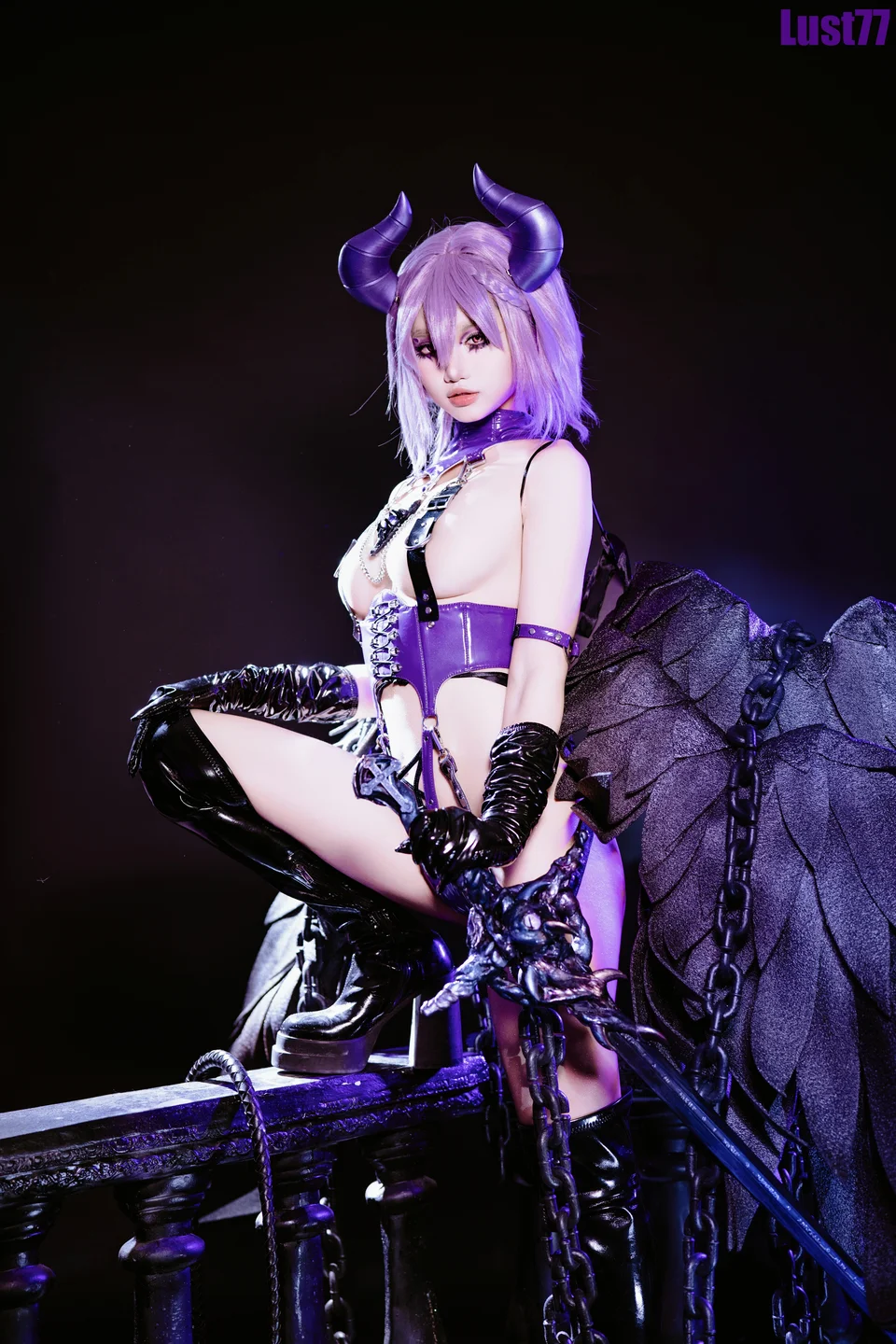 柒柒要乖哦 - No.084 堕天使之歌 [84P-1.33GB] tg@simisebaisi 【丝足阁】051.webp